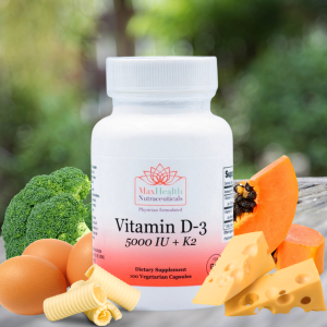 Vitamin D3 5000 IU + K2 CAPSULES 100s